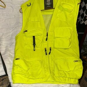 Outdoor Life Bright Yellow Utility Vest